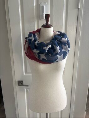 Unbranded | Flag Funnel Scarf | good Condition